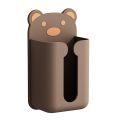 1pcs Creative Removable Multifunctional Adhesive Tissue Tissue Box Mask Storage Box Wall Mounted. 