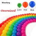 Wenefang 50 Pcs Eco-Friendly Colorful Ball Pit Soft Plastic Ocean Balls Water Pool Ocean Wave Ball Outdoor Toys For Children Kids Baby. 