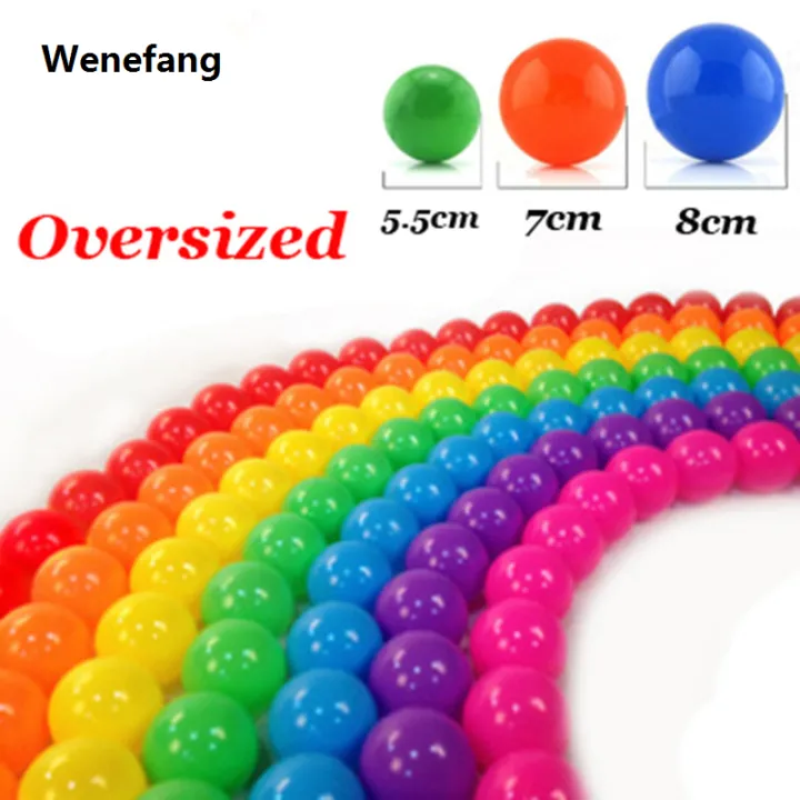 Wenefang%2050%20Pcs%20Eco-Friendly%20Colorful%20Ball%20Pit%20Soft%20Plastic%20Ocean%20Balls%20Water%20Pool%20Ocean%20Wave%20Ball%20Outdoor%20Toys%20For%20Children%20Kids%20Baby%20-%20Image%202
