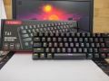 T-WOLF T61 Gaming Keyboard Wired RGB Backlit 60% 63 Keys mini gaming Keyboard Programmable Mechanical keyboard. 