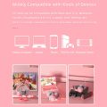 Cat Ear Gaming Headset For PS4 PC Nintendo Switch Tablet Smartphone, Stereo Surround Glowing LED Light RGB Ear Headphones With Mic. 