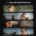 Wenefang Sutuiying Bluetooth Headset TWS Wireless Headphones Bone Conduction New Sports IPX5 Waterproof Earbuds with Mic HD Call HiFi Music Earphone. 