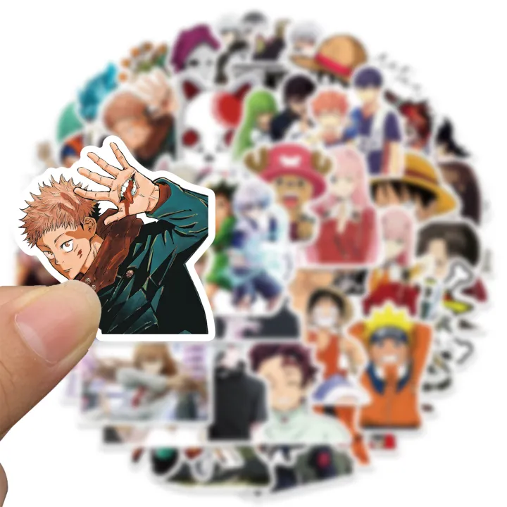 Artsy%20Home%2025/50pcs%20Anime%20Pack%20Classic%20Comic%20Cartoon%20Stickers%20for%20Laptop%20Phone%20Case%20-%20Image%202