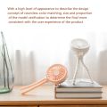 Handheld Adjustable Fan Hanging Fan Portable Summer Air Cooler Office Desktop Fan Outdoor Travel Hand Cooling Fan White. 