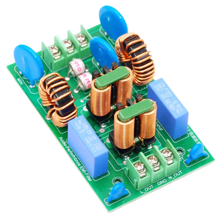 AC Filter Board EMI Filter 110V 220V AC Lightning Protection Anti ...