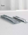 Adjustable Aluminum Laptop Stand – Portable, Foldable, Height Adjustable, Anti-Slip, for 10-15.6 Inch Laptops, Silver by Fuse Nepal. 
