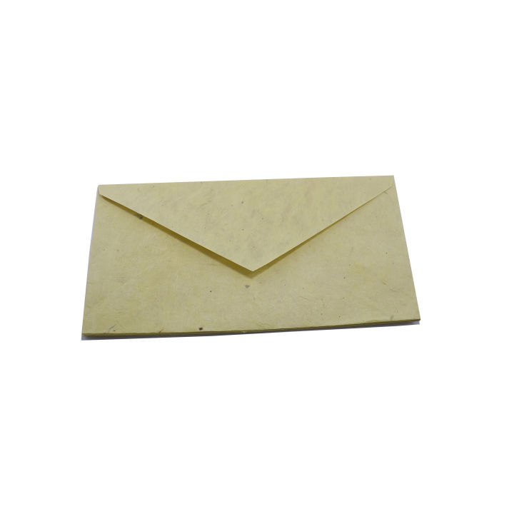 Lime Lokta Paper Envelopes (Pack of 10)