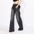 Straight Black Baggy Jeans For Women - Multisize | Fashion | Jeans For Women | Pants For Women | Women'S Wear |. 