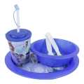 Kids Dining Set, Plate Cup Spoon Bowl. 