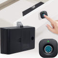 Cabinet Lock Smart Biometric Cabinet Lock, Keyless File Drawer Wardrobe Lock, Child Safety Electric Fingerprint Lock. 