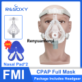 Renyuan Resoxy CPAP Full Face Mask With Headgear Universal CPAP Full Fashion mask For CPAP ＆ Bipap Machine Sleep Apnea Anti Snoring. 