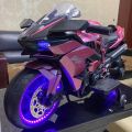 Kids Electric Motorcycle Children Riding On Car Toy Flashing Wheels Cool. 