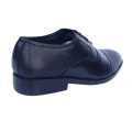Black Leather Lace Up Oxford  Black Horse Formal Shoes For Men. 