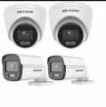Hikvision 4 Ch  ColorVU  Audio  HD CCTV CAMERA PACKAGE. 