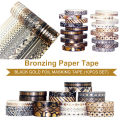 20Roll/Set Washi Tape Clear Print DIY Removable Decorative Geometric Patterns Paper Stickers for Kids. 
