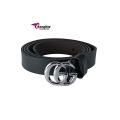 Small Fashion Trend GG Shiny Leather Belt For Women. 