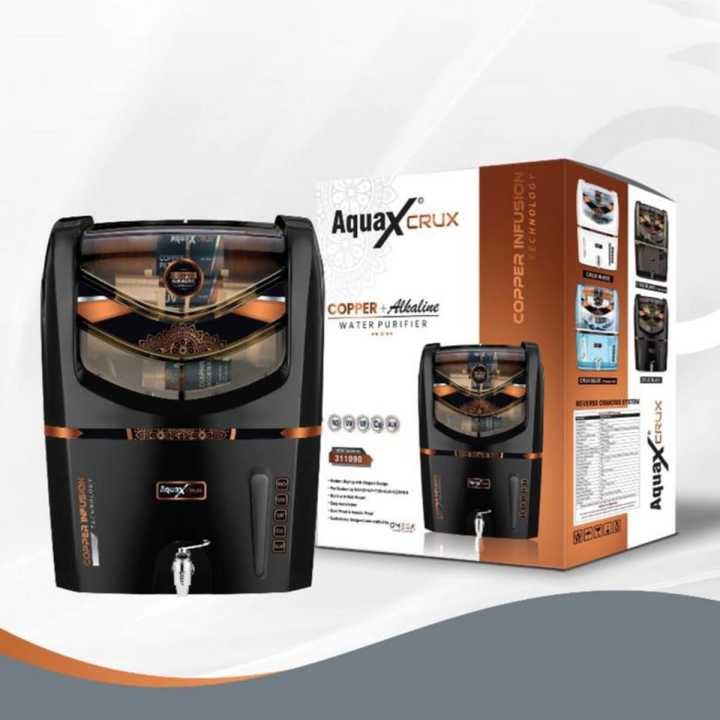 Copper /Alkaline Latest Smart Filtration Technology RO Aqua Crux Water Purifier