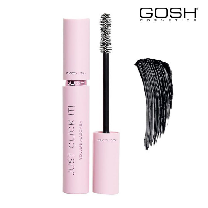 GOSH JUST CLICK IT! Volume Mascara - 001 Extreme Black (10 ml)
