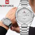 NaviForce NF9218 Simple Elegant Day Date Display Watch For Men. 