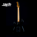 Jet Guitars JS 400 BK G HSS Roasted Maple Gold Hardware Black w/ Gigbag. 