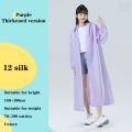 Adult Hooded Poncho One-piece Long Raincoat Reusable Men's And Women's Waterproof Raincoat Outdoor Travel Transparent Raincoat Netiie. 