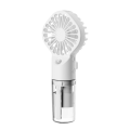 Fullhaodd Portable Handheld Fan Water Mist Fan Student Dormitory Mini Fan Summer Supplies Outdoor Cooling Tool,White. 