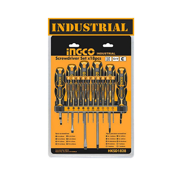 Ingco%2018%20Pcs%20Screw%20Driver%20Set%20And%20Precision%20Screwdriver%20Set%20Industrial%20HKSD1828%20-%20Image%203