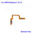 For OPPO Realme 5 5i C3 Power on / off Switch Button Side Volume Up Down Buttons Flex Cable Replacement Parts. 