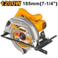 INGCO Power Tools 1200W Circular Saw :185x20mm CS18578. 