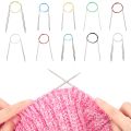 40/100cm Round Circular Needlework Supplies DIY Crafts Stainless Steel Circular Needle Knitting Needles Crochet Hook Sewing Pins. 