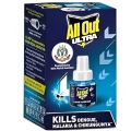 All Out Ultra Power Mosquito Repellant Refill (45 ml) | Kills Dengue & Malaria mosquitoes | Covers Entire Room + Bagyon Chalk FREE. 