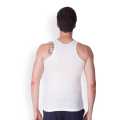White Gagan Cotton Sando For Men -Pack Of 5. 