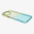 Light Yellow/ Pink Color Transparent Back Case For I Phone 12 Pro Max. 