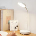 USB Rechargable Circular LED Table Lamp With 3 Color Light | Study Lamp. 