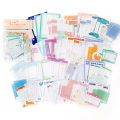 RHS Online 100PCS Notes Collection Series Memo Pad Diary Journal Decorative Crafts Scrapbooking DIY Notes Paper. 