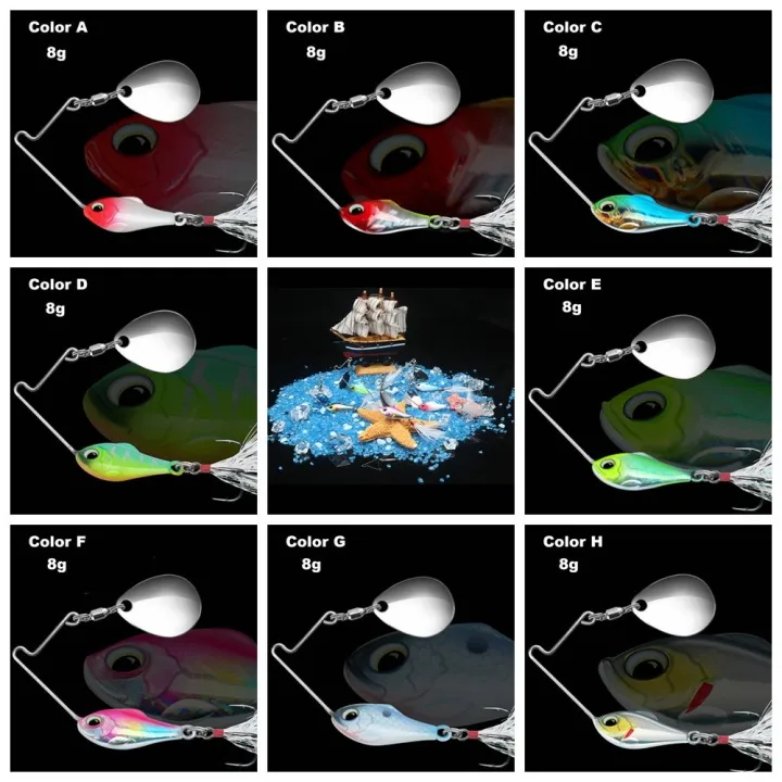 Sinking%208g%2012g%2017g%20Spoon%20Metal%20Rotate%20Sequin%20Wobblers%20Crankbaits%20Treble%20Hook%20Metal%20Fishing%20Bait%20VIB%20Lure%20-%20Image%204