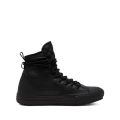 Converse Utility All Terrain Chuck Taylor All Star High Top Waterproof Black Sneakers for Men. 