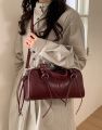 Women’s PU Leather Handbag 6625 | Designer Handheld & Crossbody Bag | Stylish Leather Strap Detail Design bag for women. 