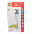 White/Grey Max Star Hand Blender  250 Watts. 