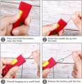New Self-Threading Needle Tool – Automatic Plastic Needle Threader for Hand Sewing & Sewing Machine Use. 