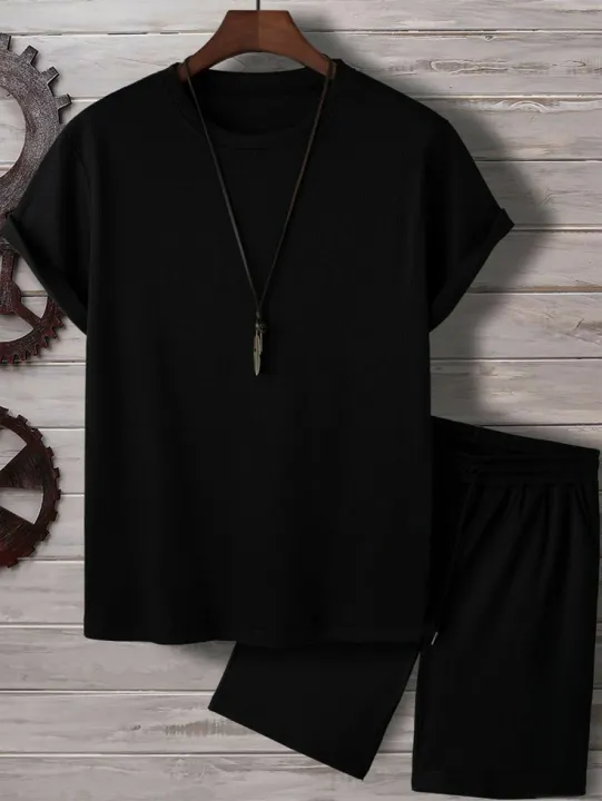 Men's%20Soft%20Feel%20Cotton%20T-shirt%20N%20Shorts%20Combo%20Set%20-%20Image%205