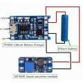 TP4056 Charger Module & MT3608 2A DC-DC Step Up Converter Booster Power Module for Arduino UNO MEGA. 