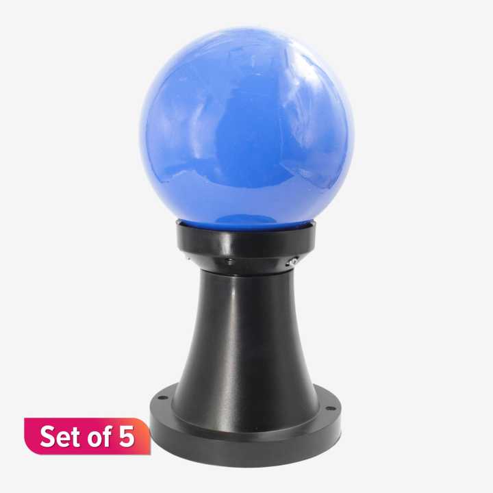 Stylish Plastic Gate Light Set Of 5