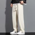 Ice Silk Pants Boys Summer Thin Loose Sports Straight Trousers Trendy Brand Quick-drying Hanging Wide-leg Casual Pants. 