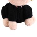 Birthday gift bitten by dog doll puppy barking can learn plush toy black dog kids toy electric bee dog talking electric bee simulation being stung by a bee singing toy. 