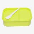 Neon Green Color Plastic Lunch Box For Kid 500Ml. 