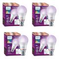 Philips Wiz Wi-Fi Enabled B22  LED Smart Bulb, Compatible with Amazon Alexa and Google Assistant(16M Colours +Shades of White + Dimmable + Tunable). 