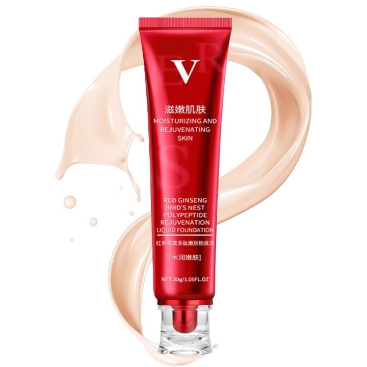 Fv%20Red%20Ginseng%20Birds%20Nest%20Peptide%20Skin%20Nourishing%20Foundation%20-%20Image%203
