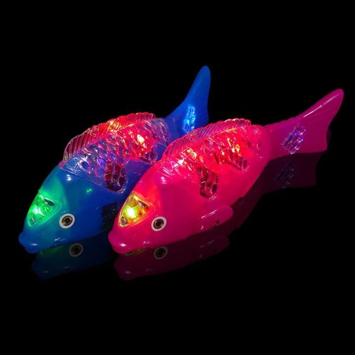 Electronic Fish With LED Light And Sound
