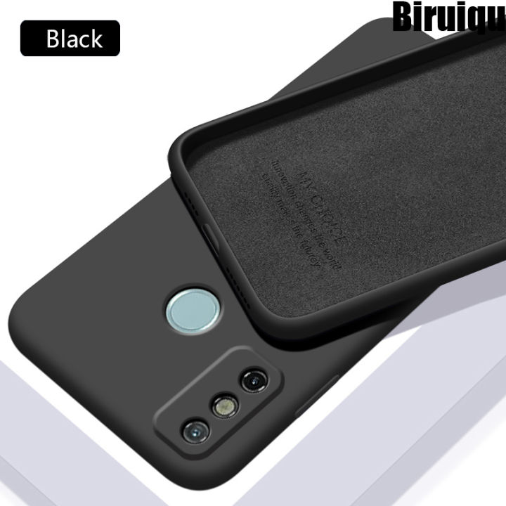 Tecno Spark 6 GO - Case Liquid Silicone Soft Gel Rubber Shockproof Cover